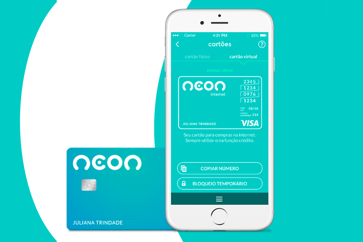 Cartão de Crédito Neon - Como Solicitar