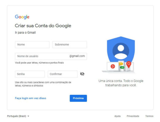 Gmail - Aprenda Como Criar Uma E-mail