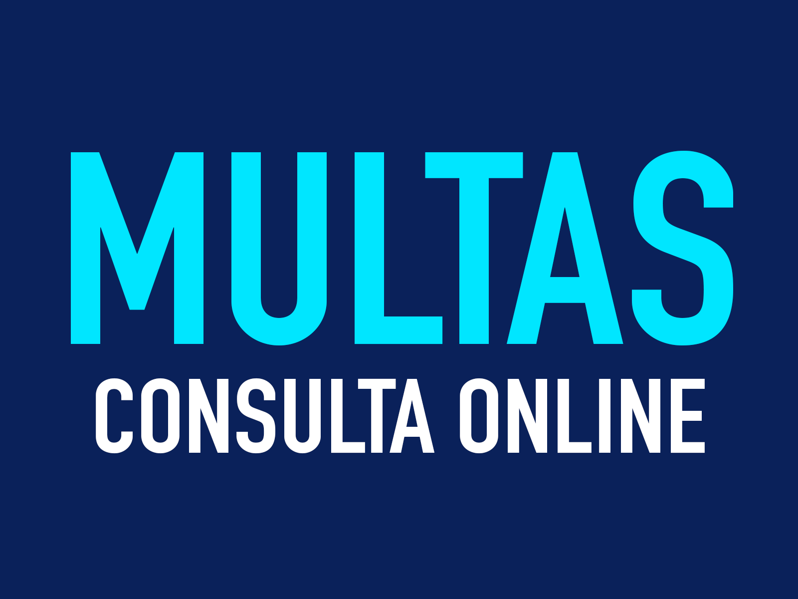 Multas de Trânsito -O Passo a Passo de como Consultar Online