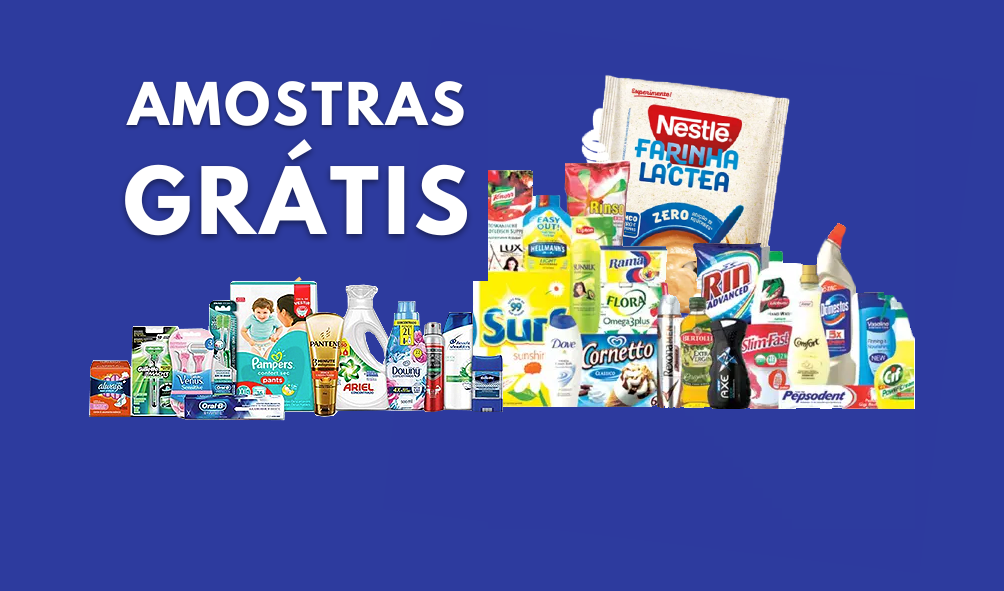 Ganhe Brindes e Amostras Grátis para Testar Produtos!